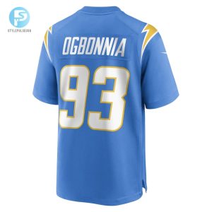 Mens Los Angeles Chargers Otito Ogbonnia Nike Powder Blue Game Player Jersey stylepulseusa 1 2