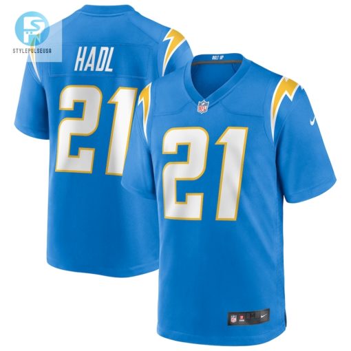 Mens Los Angeles Chargers John Hadl Nike Powder Blue Game Retired Player Jersey stylepulseusa 1 3