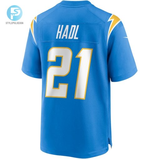 Mens Los Angeles Chargers John Hadl Nike Powder Blue Game Retired Player Jersey stylepulseusa 1 5
