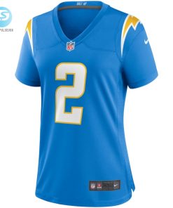 Womens Los Angeles Chargers Easton Stick Nike Powder Blue Game Jersey stylepulseusa 1 4