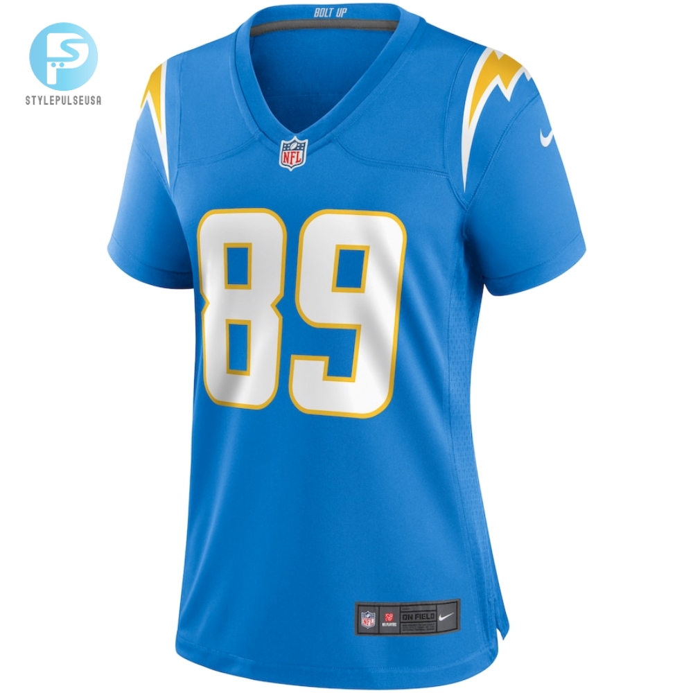 Womens Los Angeles Chargers Donald Parham Jr. Nike Powder Blue Game Jersey 