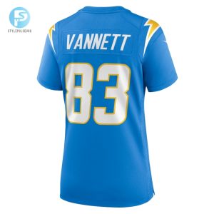 Womens Los Angeles Chargers Nick Vannett Nike Powder Blue Team Game Jersey stylepulseusa 1 2