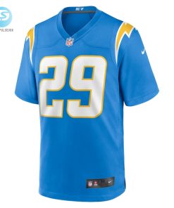 Mens Los Angeles Chargers Chris Wilcox Nike Powder Blue Team Game Jersey stylepulseusa 1 1