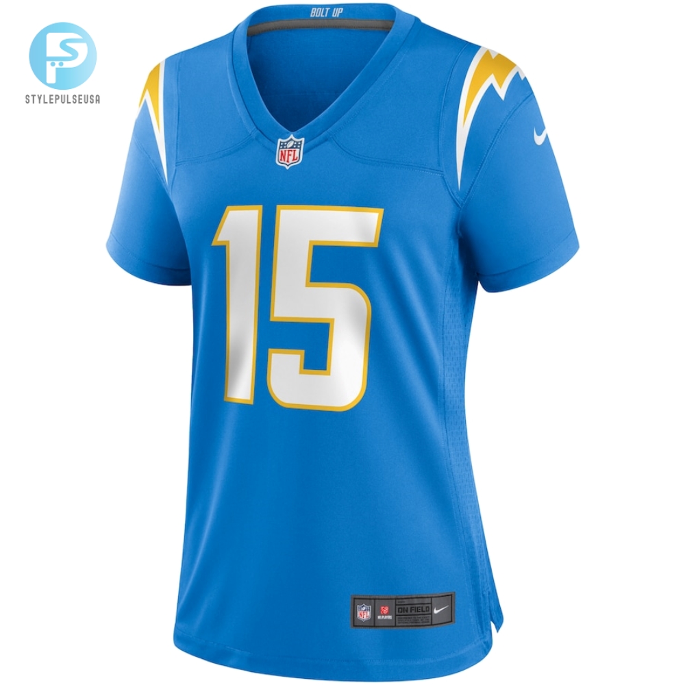 Womens Los Angeles Chargers Jalen Guyton Nike Powder Blue Player Game Jersey 