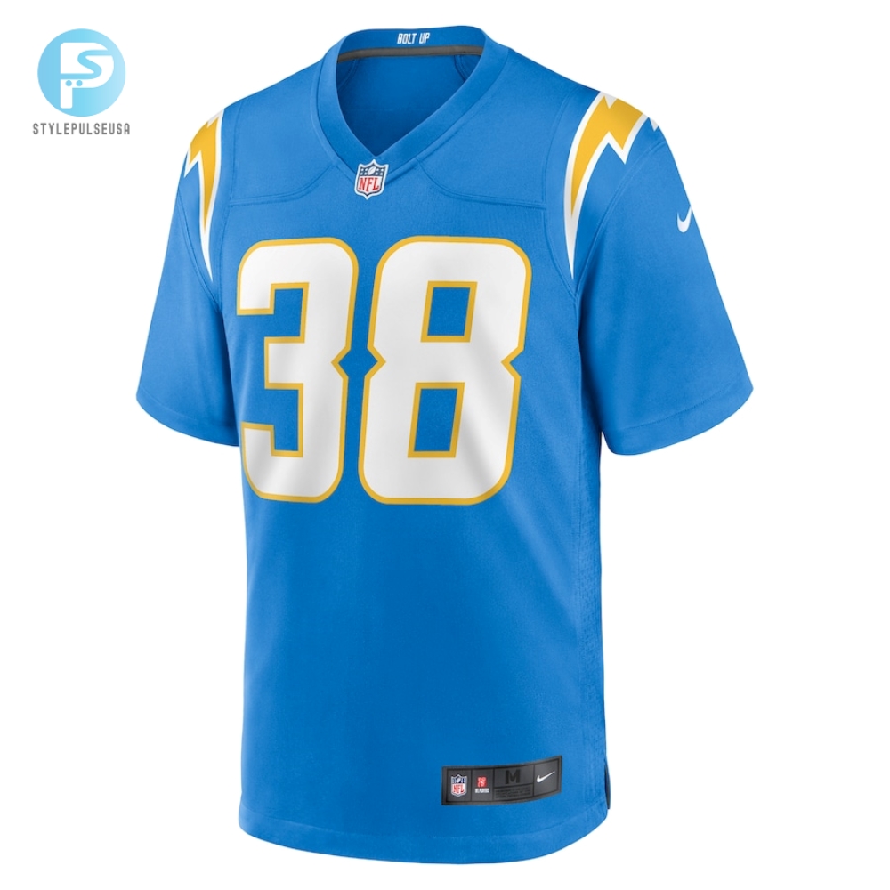 Mens Los Angeles Chargers Milton Wright Nike Powder Blue Game Jersey 