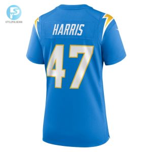 Womens Los Angeles Chargers Josh Harris Nike Powder Blue Game Jersey stylepulseusa 1 2