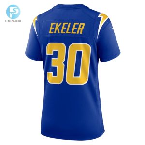 Womens Los Angeles Chargers Austin Ekeler Nike Royal Game Jersey stylepulseusa 1 2