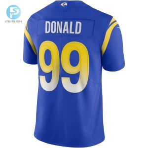 Mens Los Angeles Rams Aaron Donald Nike Royal Vapor Limited Jersey stylepulseusa 1 2