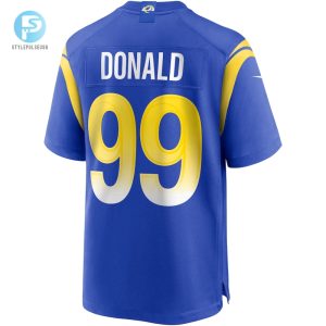 Mens Los Angeles Rams Aaron Donald Nike Royal Game Player Jersey stylepulseusa 1 2