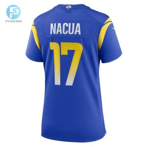 Womens Los Angeles Rams Puka Nacua Nike Royal Home Game Jersey stylepulseusa 1 2