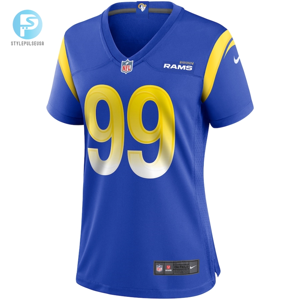 Womens Los Angeles Rams Aaron Donald Nike Royal Player Jersey 