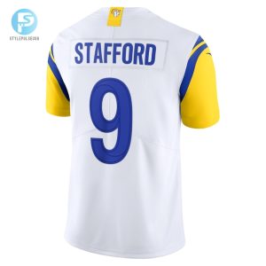 Mens Los Angeles Rams Matthew Stafford Nike White Alternate Vapor Limited Jersey stylepulseusa 1 2