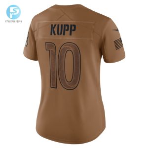 Womens Los Angeles Rams Cooper Kupp Nike Brown 2023 Salute To Service Limited Jersey stylepulseusa 1 2