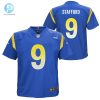 Preschool Los Angeles Rams Matthew Stafford Nike Royal Game Jersey stylepulseusa 1