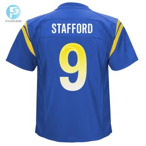 Preschool Los Angeles Rams Matthew Stafford Nike Royal Game Jersey stylepulseusa 1 2