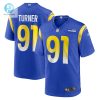 Mens Los Angeles Rams Kobie Turner Nike Royal Home Game Jersey stylepulseusa 1