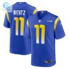 Mens Los Angeles Rams Carson Wentz Nike Royal Team Game Jersey stylepulseusa 1