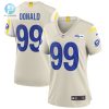 Womens Los Angeles Rams Aaron Donald Nike Bone Player Game Jersey stylepulseusa 1