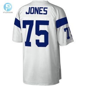 Mens Los Angeles Rams Deacon Jones Mitchell Ness White Legacy Replica Jersey stylepulseusa 1 2