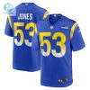 Mens Los Angeles Rams Ernest Jones Nike Royal Team Game Player Jersey stylepulseusa 1