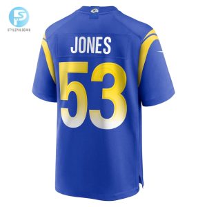 Mens Los Angeles Rams Ernest Jones Nike Royal Team Game Player Jersey stylepulseusa 1 2