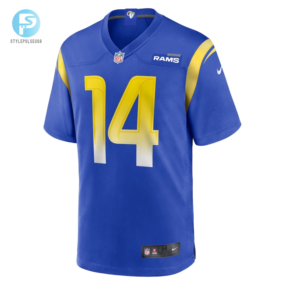 Mens Los Angeles Rams Cobie Durant Nike Royal Game Player Jersey 