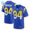 Mens Los Angeles Rams Desjuan Johnson Nike Royal Home Game Jersey stylepulseusa 1