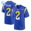 Mens Los Angeles Rams Russ Yeast Nike Royal Home Game Jersey stylepulseusa 1