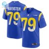 Mens Los Angeles Rams Rob Havenstein Nike Royal Game Jersey stylepulseusa 1