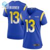 Womens Los Angeles Rams Kurt Warner Nike Royal Game Retired Player Jersey stylepulseusa 1