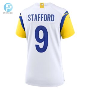 Womens Los Angeles Rams Matthew Stafford Nike White Player Jersey stylepulseusa 1 2