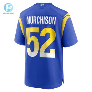 Mens Los Angeles Rams Larrell Murchison Nike Royal Team Game Jersey stylepulseusa 1 2