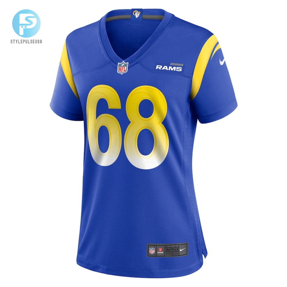 Womens Los Angeles Rams Mike Mcallister Nike Royal Home Game Jersey 