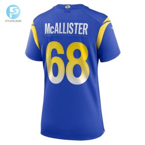 Womens Los Angeles Rams Mike Mcallister Nike Royal Home Game Jersey stylepulseusa 1 2