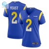 Womens Los Angeles Rams Russ Yeast Nike Royal Home Game Jersey stylepulseusa 1