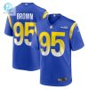 Mens Los Angeles Rams Bobby Brown Iii Nike Royal Team Game Jersey stylepulseusa 1