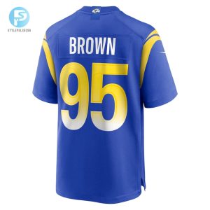 Mens Los Angeles Rams Bobby Brown Iii Nike Royal Team Game Jersey stylepulseusa 1 2