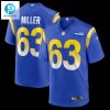 Mens Los Angeles Rams Grant Miller Nike Royal Game Jersey stylepulseusa 1