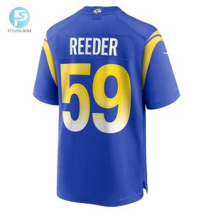 Mens Los Angeles Rams Troy Reeder Nike Royal Team Game Jersey stylepulseusa 1 2