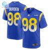 Mens Los Angeles Rams Cory Durden Nike Royal Game Jersey stylepulseusa 1