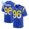 Mens Los Angeles Rams Keir Thomas Nike Royal Game Player Jersey stylepulseusa 1