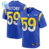 Mens Los Angeles Rams London Fletcher Nike Royal Game Retired Player Jersey stylepulseusa 1