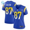 Womens Los Angeles Rams Davis Allen Nike Royal Home Game Jersey stylepulseusa 1