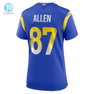 Womens Los Angeles Rams Davis Allen Nike Royal Home Game Jersey stylepulseusa 1 2