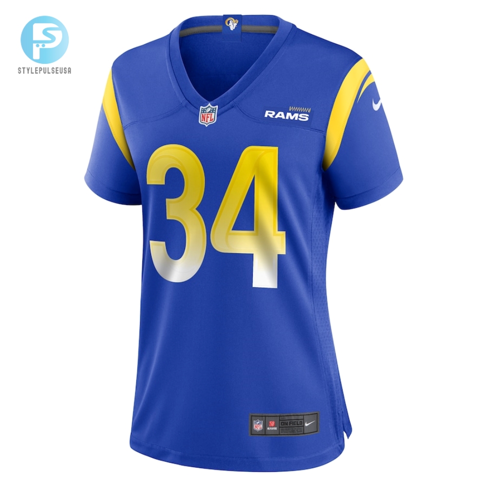 Womens Los Angeles Rams Tanner Ingle Nike Royal Home Game Jersey 
