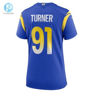 Womens Los Angeles Rams Kobie Turner Nike Royal Home Game Jersey stylepulseusa 1 2