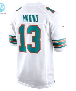 Mens Miami Dolphins Dan Marino Nike White Retired Player Jersey stylepulseusa 1 2