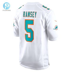 Mens Miami Dolphins Jalen Ramsey Nike White Away Game Jersey stylepulseusa 1 2