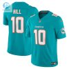 Mens Miami Dolphins Tyreek Hill Nike Aqua Vapor F.U.S.E. Limited Jersey stylepulseusa 1