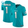 Mens Miami Dolphins Tua Tagovailoa Nike Aqua Vapor F.U.S.E. Limited Jersey stylepulseusa 1